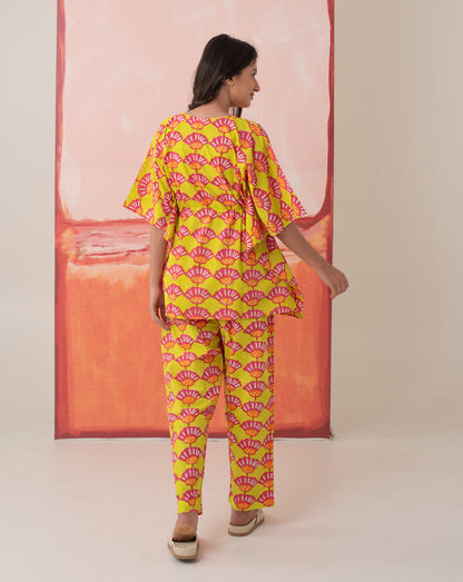 Seashells Chill Jams Cotton Co-ord Set