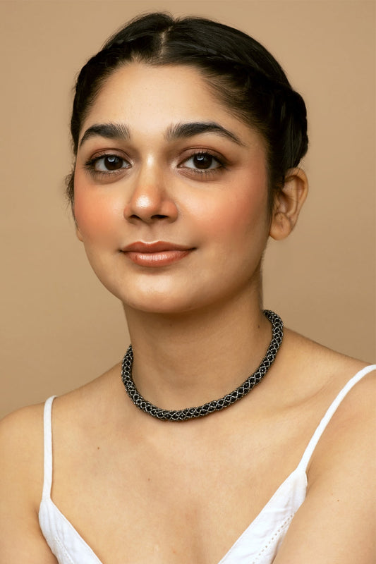 Serpent Beaded Necklace