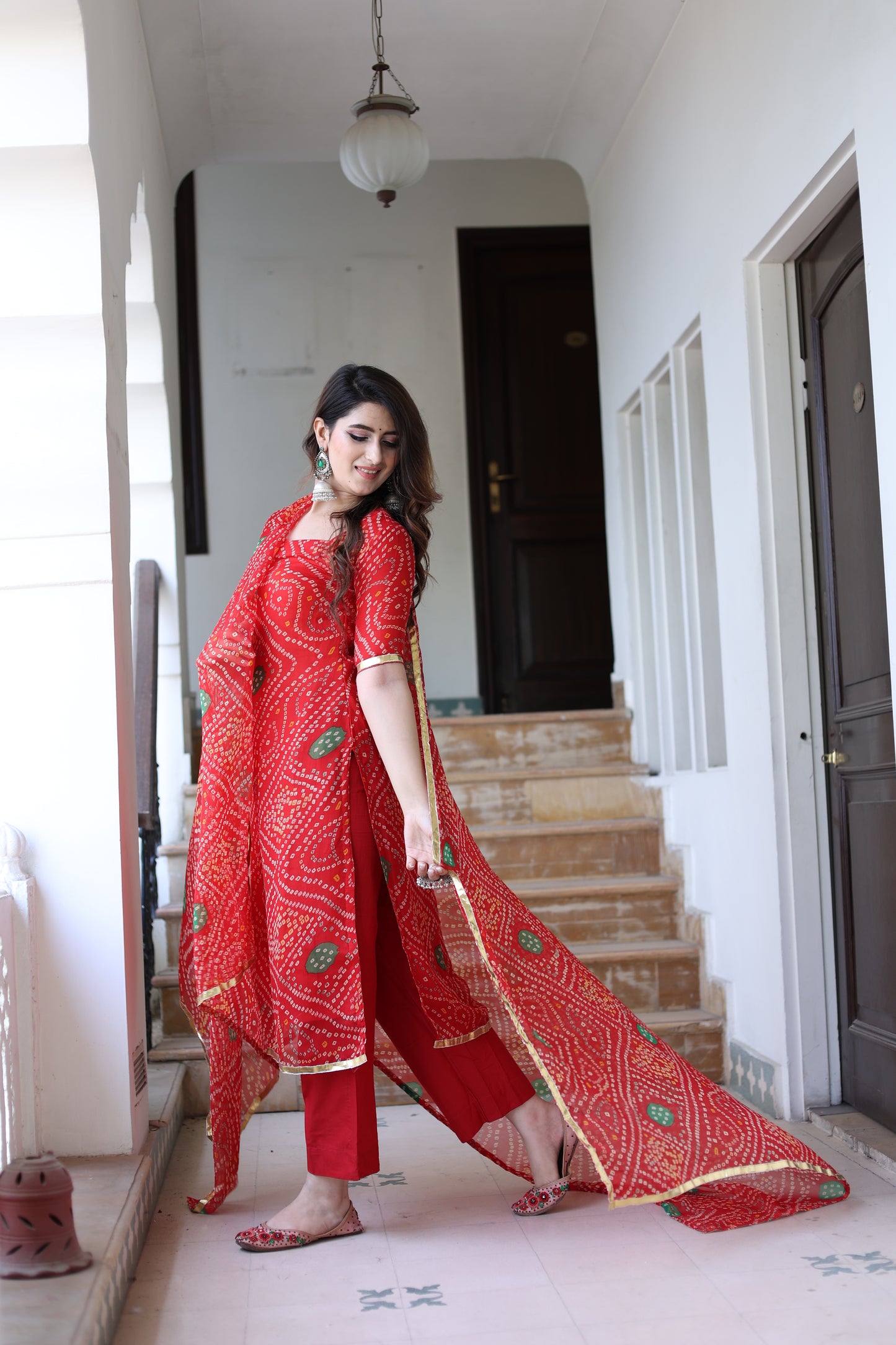 Shree Red Suit Set