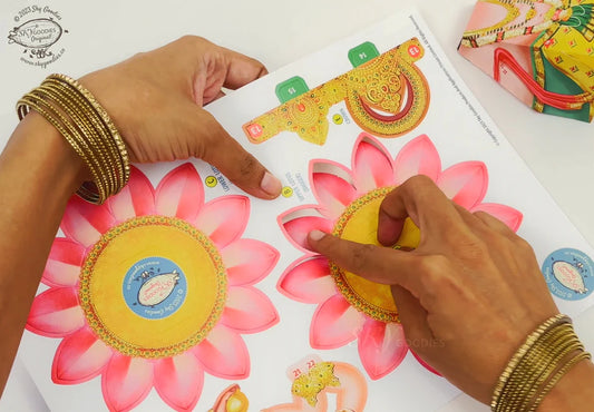 Ganesh and Lakshmi DIY Paper Craft Kits
