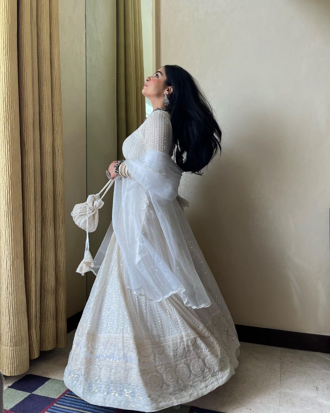 Gurleen White Chikankari Lehenga