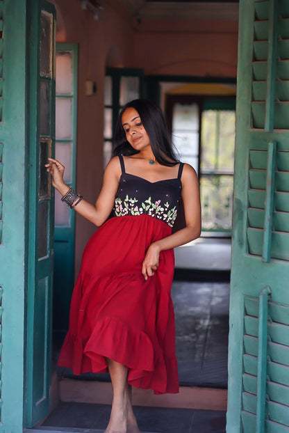 Desert Rose Cotton Dress