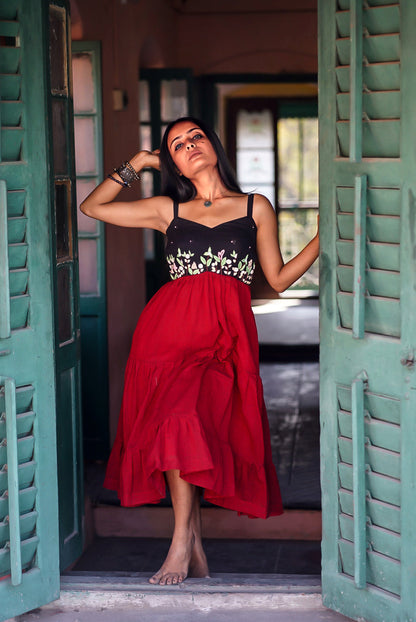 Desert Rose Cotton Dress