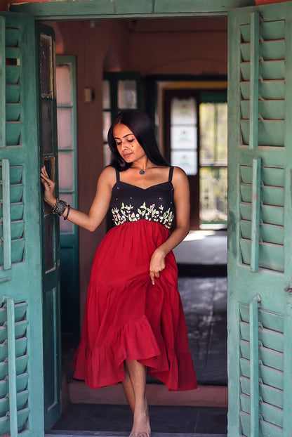 Desert Rose Cotton Dress