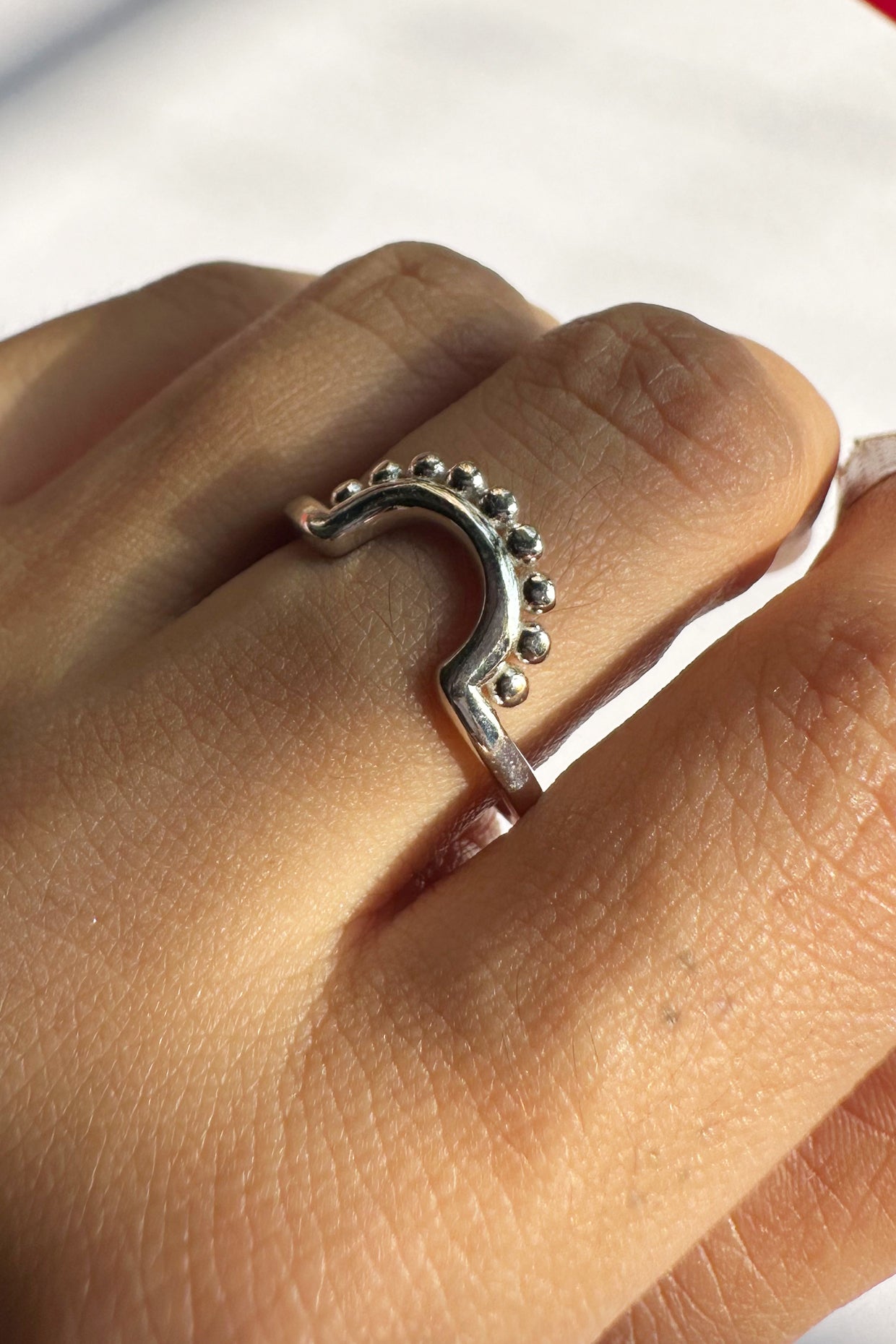Surya Silver Ring