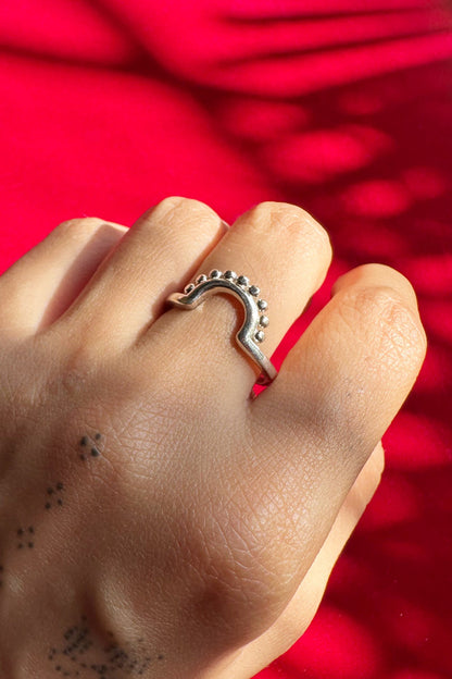 Surya Silver Ring