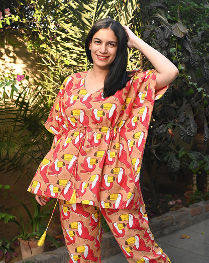 Toucan Original Chill Jams Cotton Co-ord Set