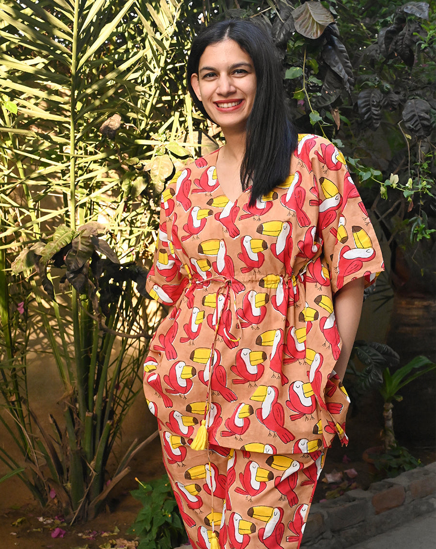 Toucan Original Chill Jams Cotton Co-ord Set