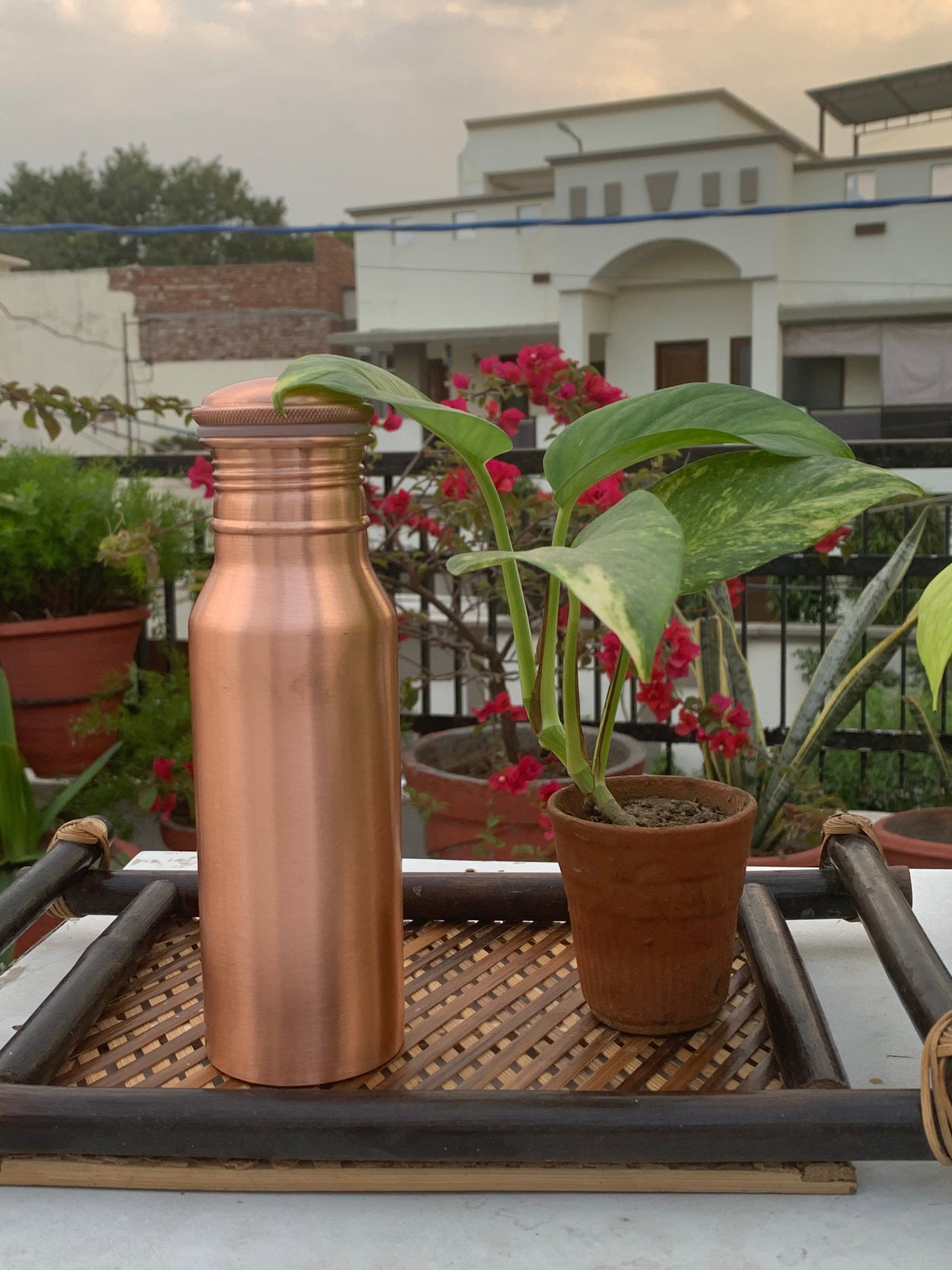 Saanjh Copper Bottle