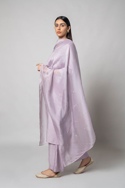 Wisteria Purple Kurta Set