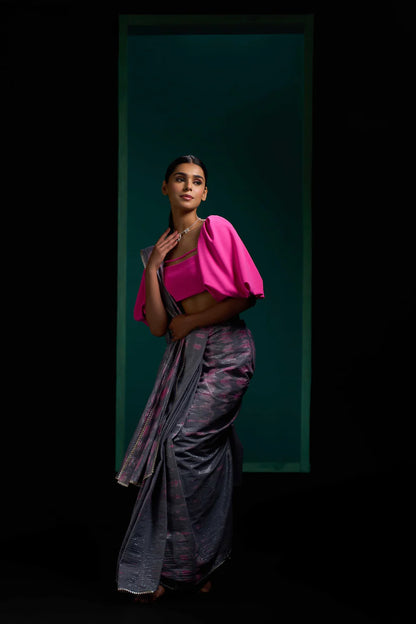 Peony Twin Tie Dye Saree