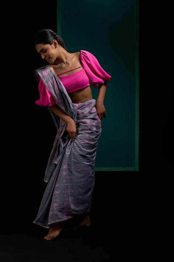 Peony Twin Tie Dye Saree