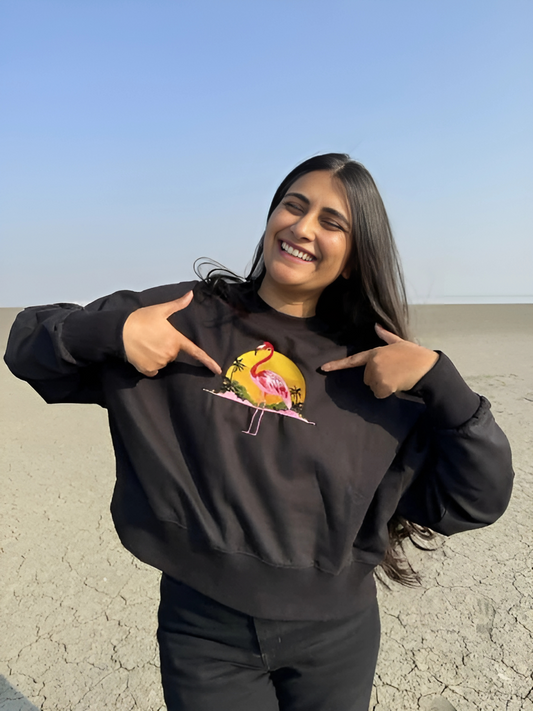 Birdie Embroidered Sweatshirt