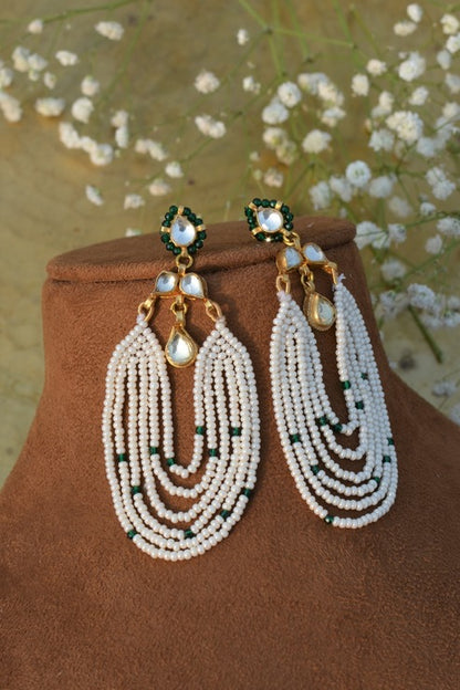 Ghoomar Pearl Earrings