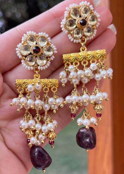 Patti Pearl Jhallar Earrings