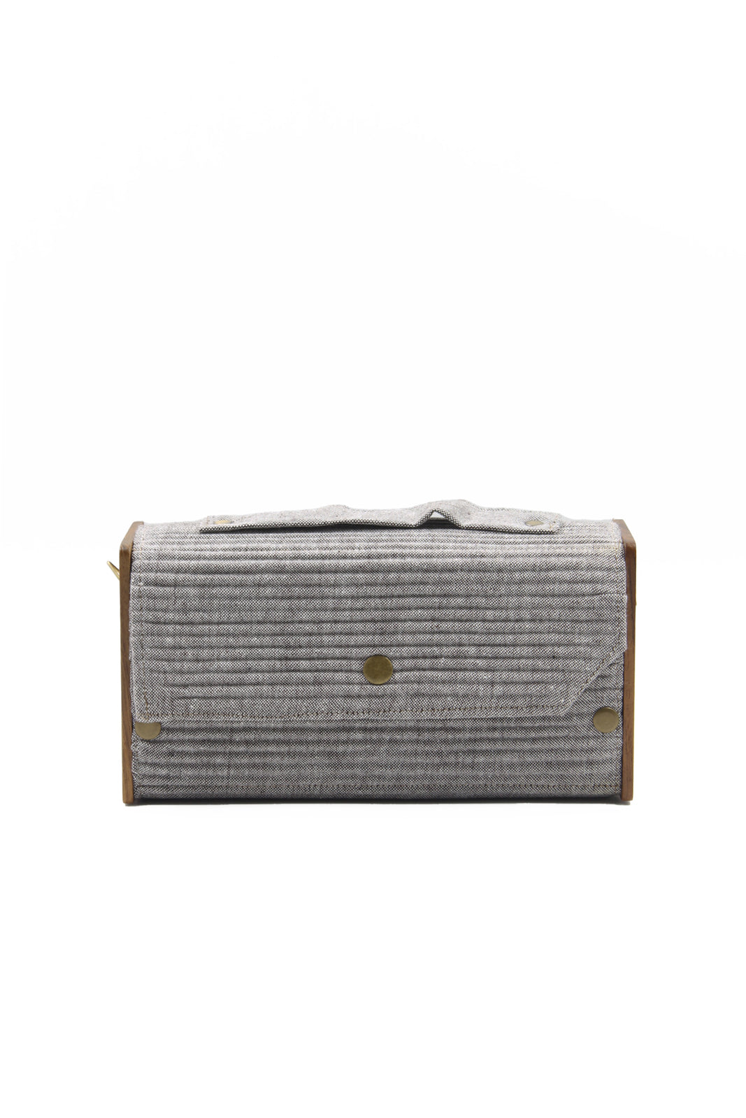 Botanical & Grey Cadet Box Clutch Changeable Sleeve