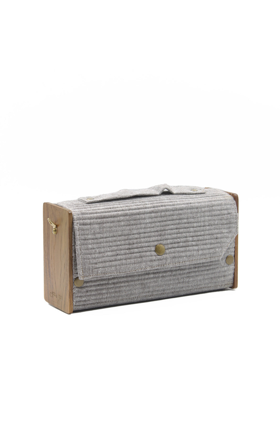 Botanical & Grey Cadet Box Clutch Changeable Sleeve