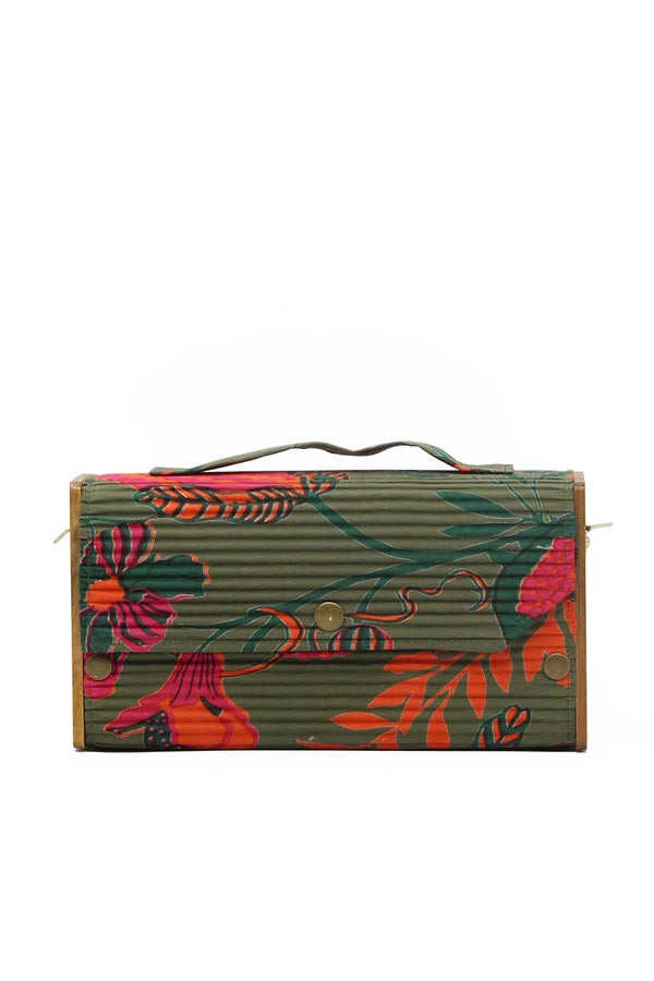 Garden Gala Box Clutch - Single Sleeve