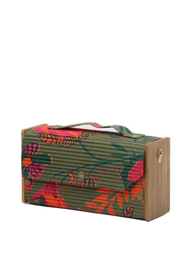 Garden Gala Box Clutch - Single Sleeve