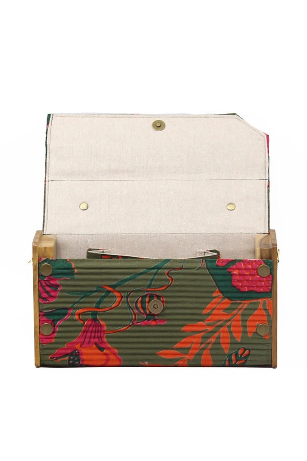 Garden Gala Box Clutch - Single Sleeve