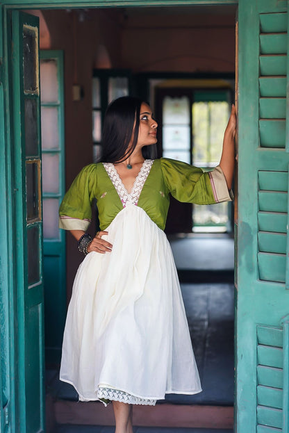 Whispers of Spring Cotton Dress