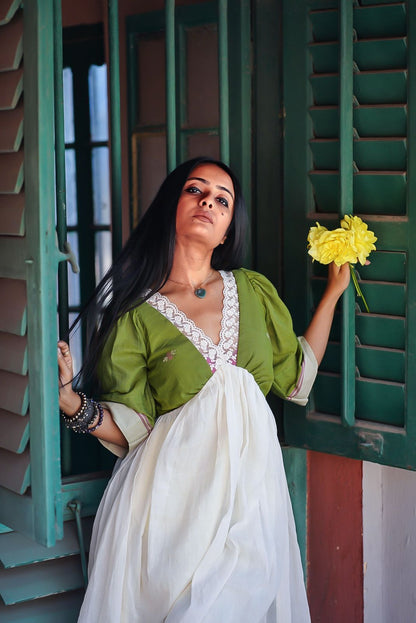 Whispers of Spring Cotton Dress