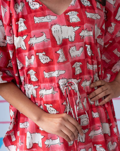 Woof Chill Jams Cotton Co-ord Set