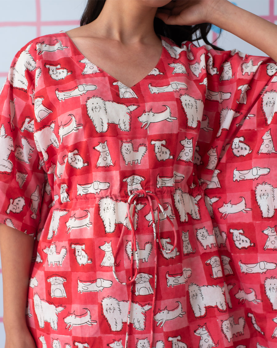 Woof Chill Jams Cotton Co-ord Set