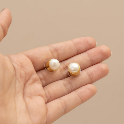 Elegant Essentials Pearl Studs