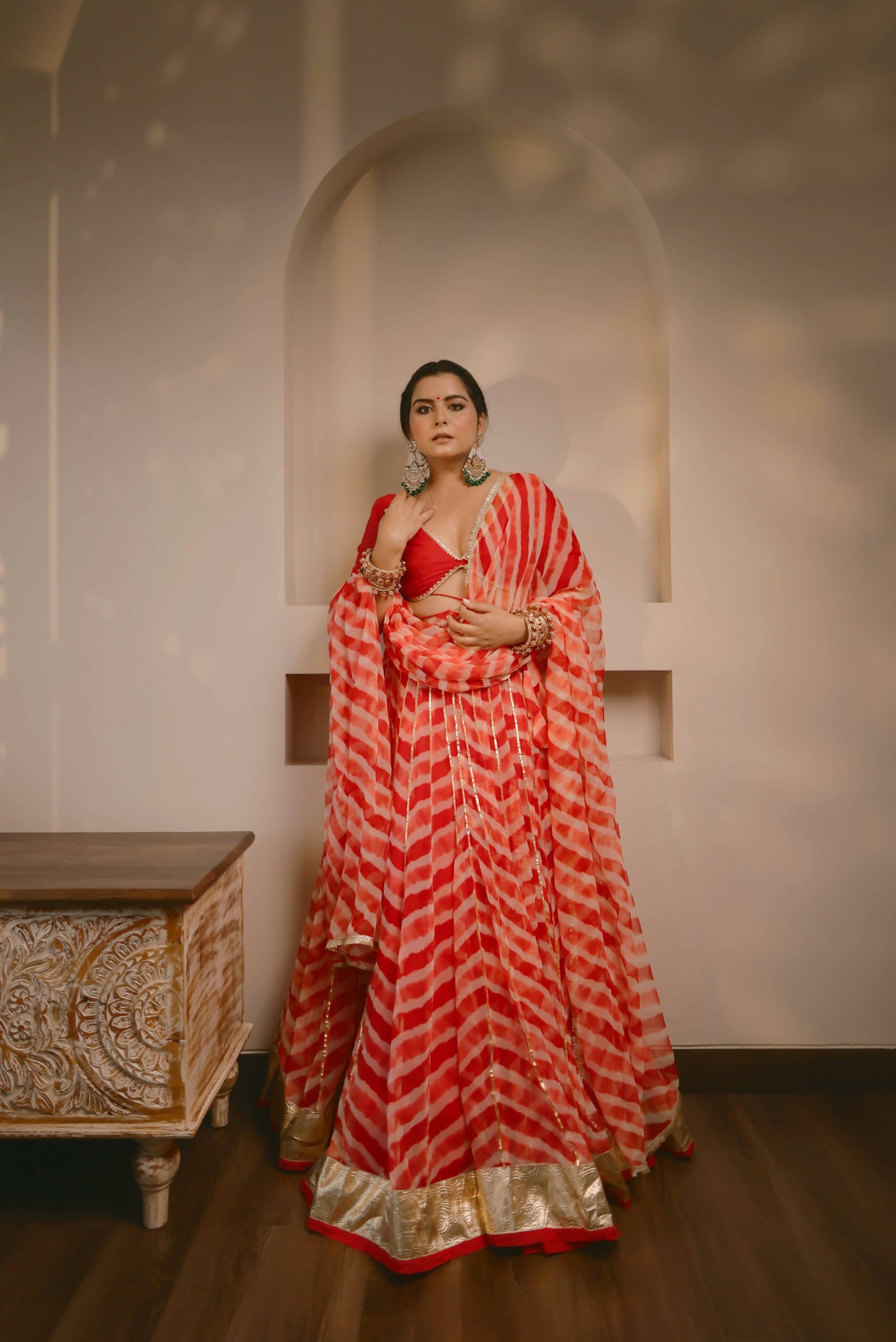 Shloka Leheriya Lehenga