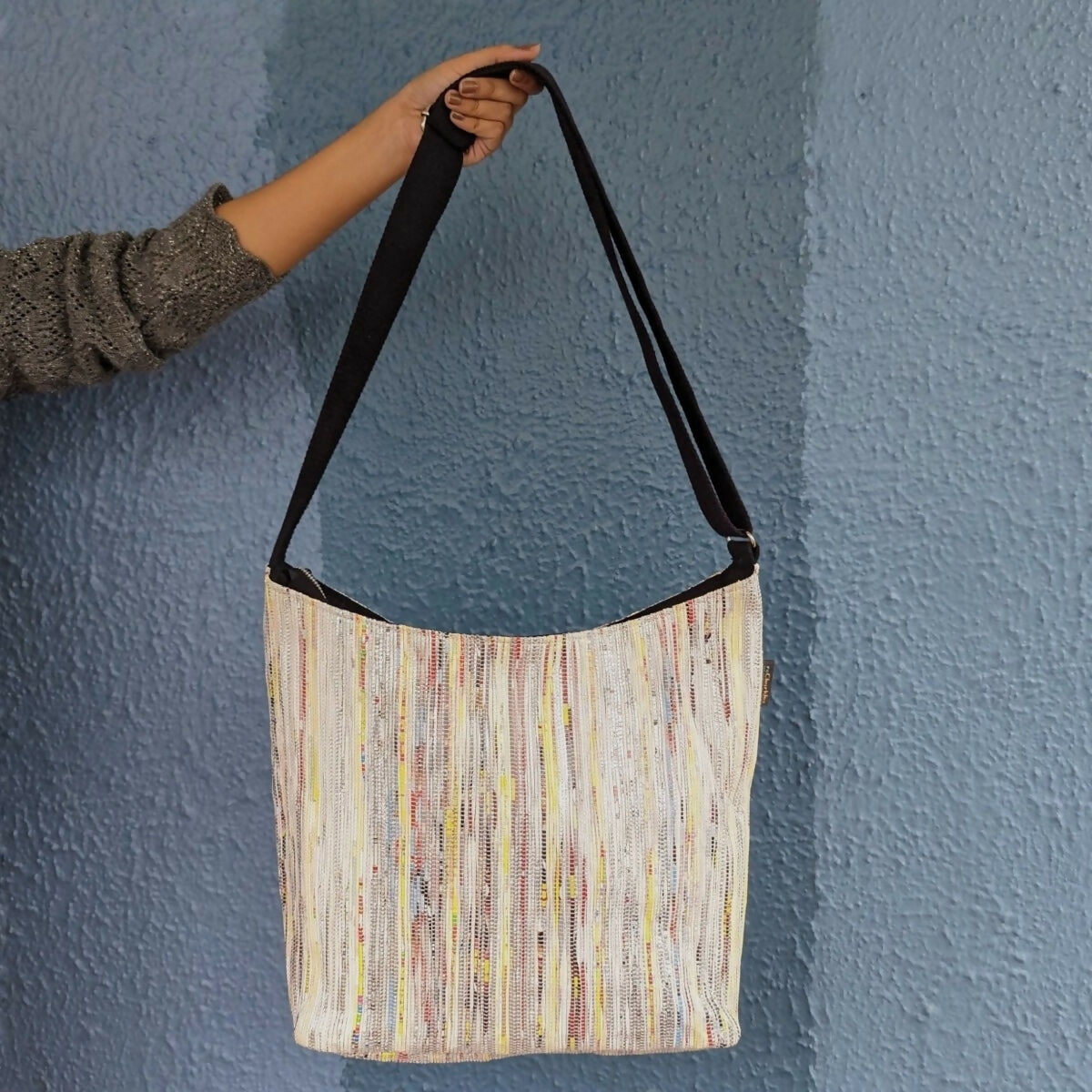 Upcycled Handwoven: The Jhola Tote Bag