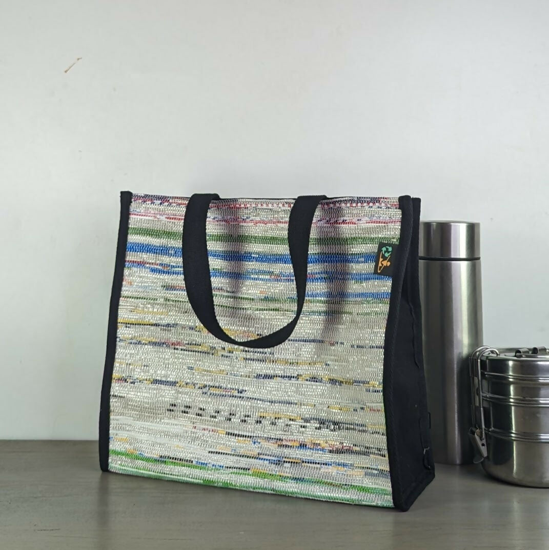 Upcycled Handwoven: The Lunch Bag