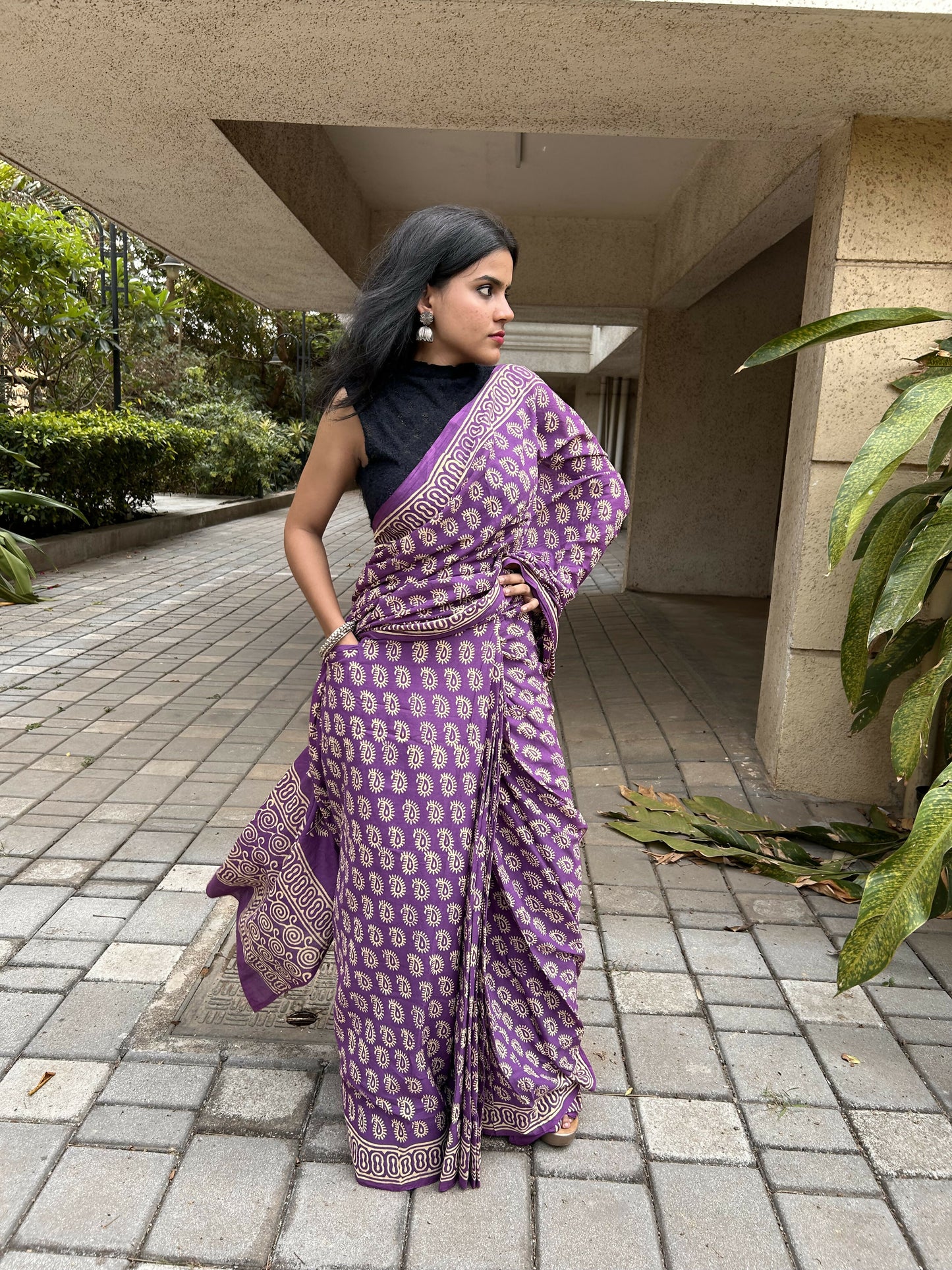 Kavya Cotton Instantwear Pocket Saree