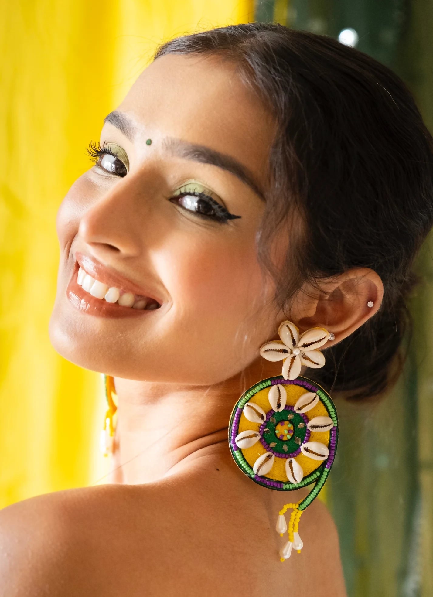 Chakri Handmade Beaded Earrings