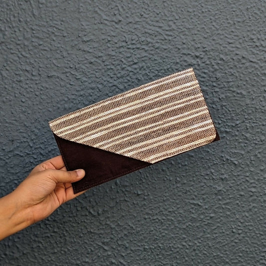 Upcycled Handwoven: Clutch It