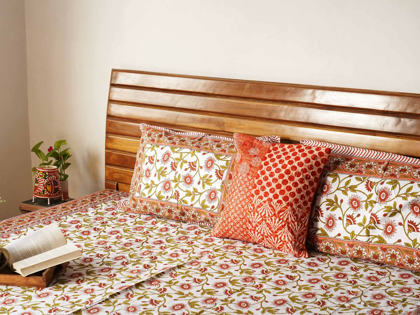 Nazakat – A King Size Double Bed Bedsheet