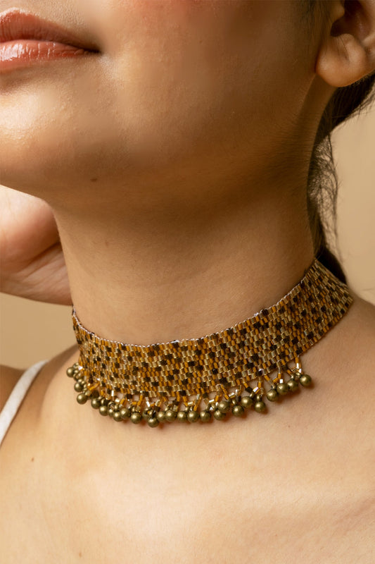 Aurus Beaded Choker