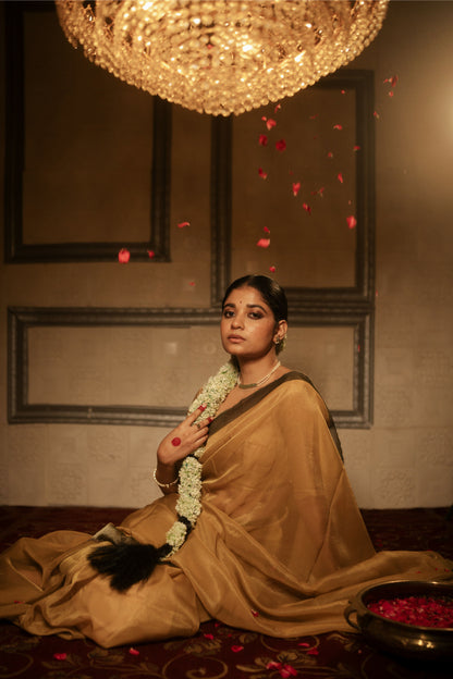 Umrao Jaan Gold Tissue Saree