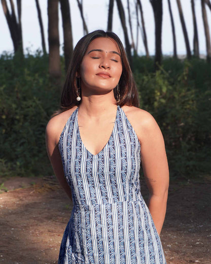 Neelaya Blue Maxi Dress