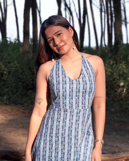 Neelaya Blue Maxi Dress