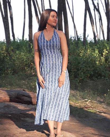 Neelaya Blue Maxi Dress
