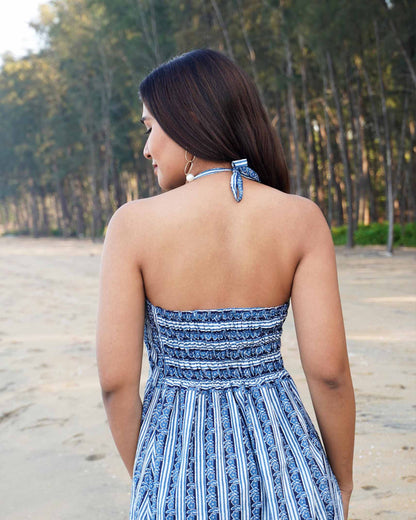 Neelaya Blue Maxi Dress