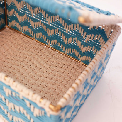 Storage Hand-Woven Basket