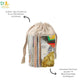 Upcycled Handwoven: Potli Bag