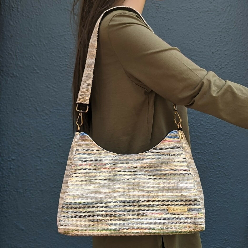 Upcycled Handwoven: The Baguette Bag