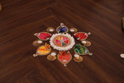 Bandhani Festive Rangoli