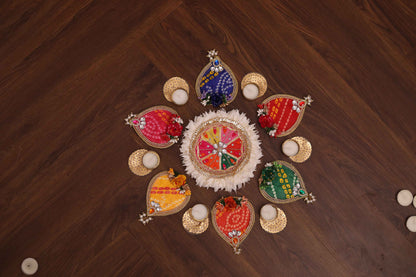 Bandhani Festive Rangoli