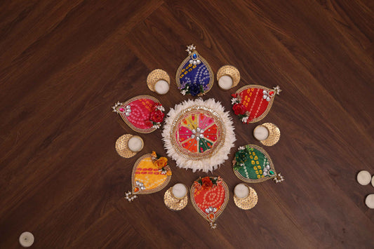 Bandhani Festive Rangoli