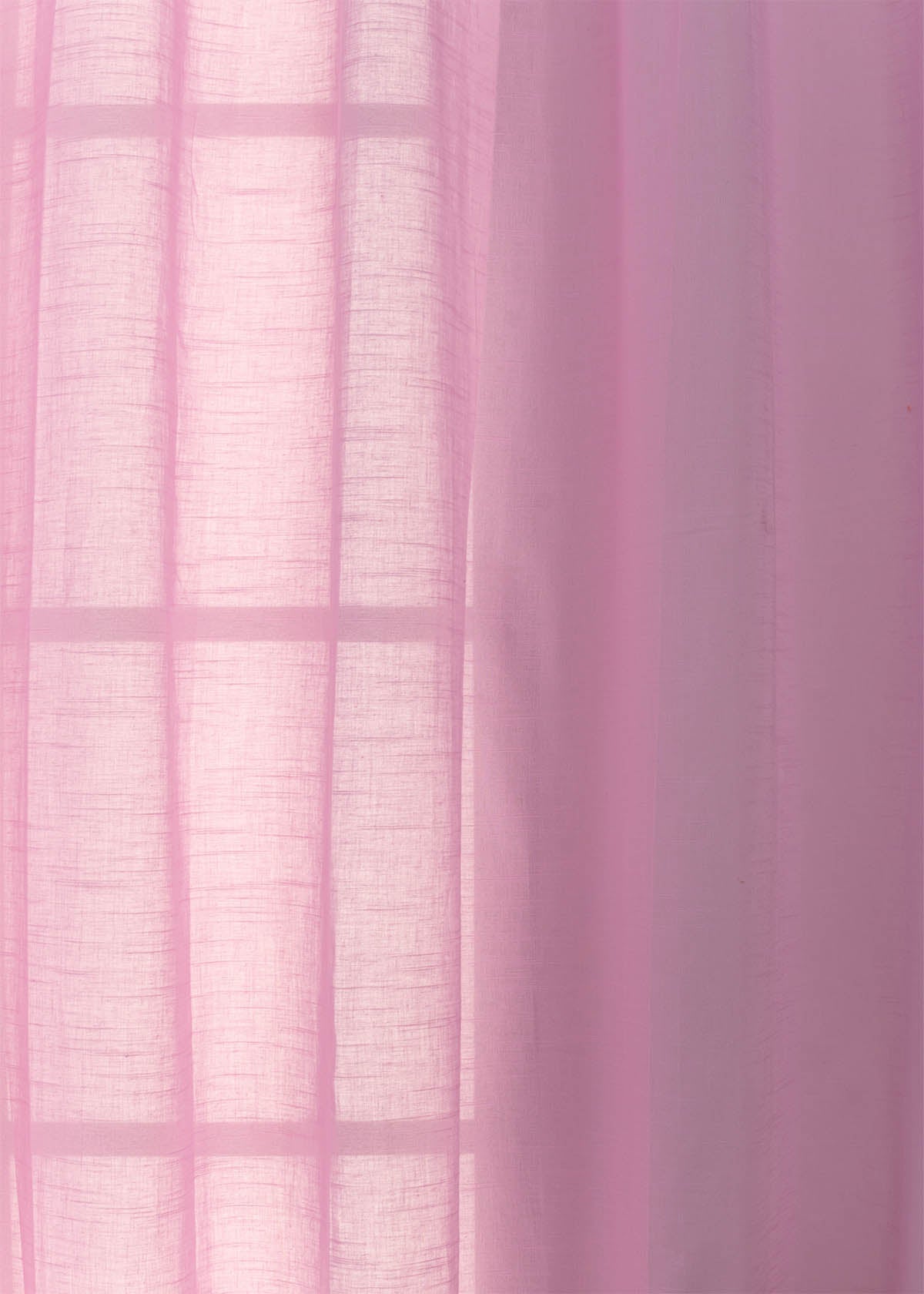 Light Filtering - Solid Lavender Sheer Pure Cotton Curtain