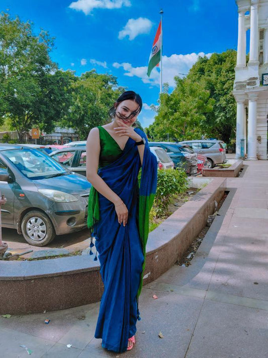 Emerald Office Cotton Saree
